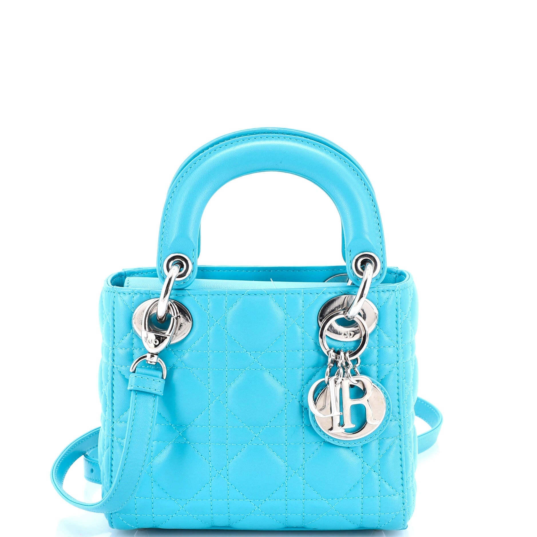 Lady Dior Bag Cannage Quilt Lambskin Mini