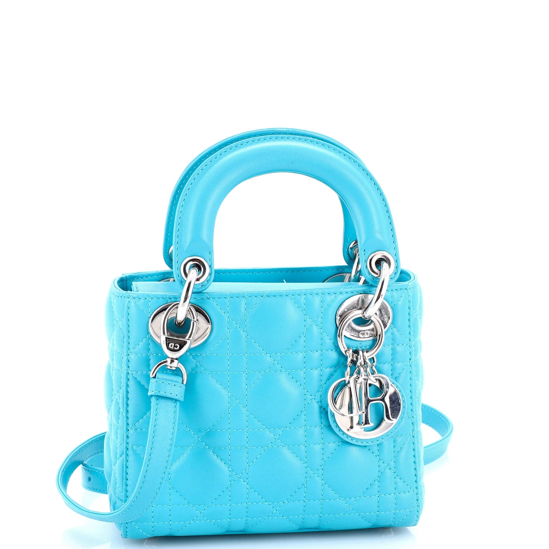 Lady Dior Bag Cannage Quilt Lambskin Mini