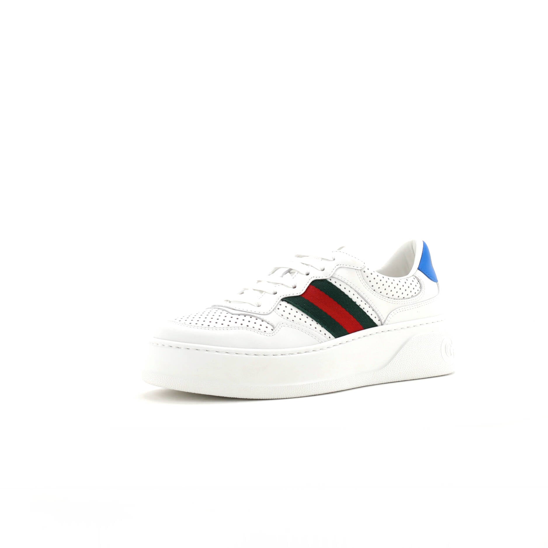Chunky B Web Sneakers Perforated Leather