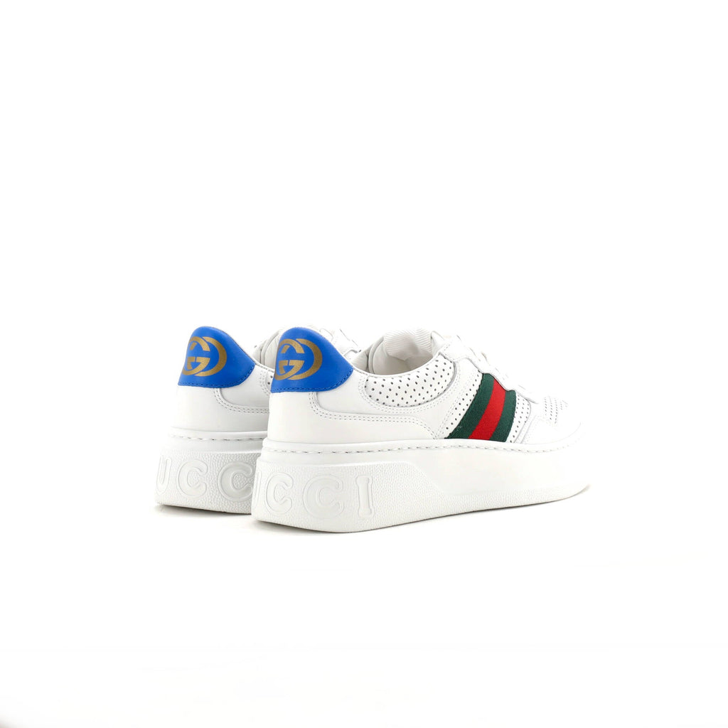 Chunky B Web Sneakers Perforated Leather