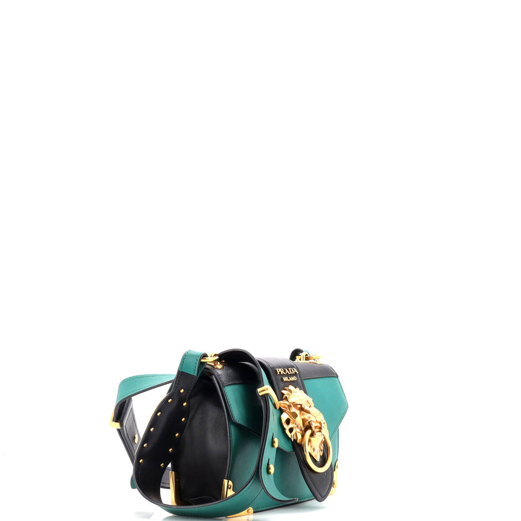 Animalier Cahier Crossbody Bag Leather Small