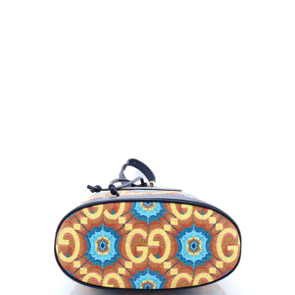 100 Ophidia Bucket Bag Limited Edition Coated Canvas