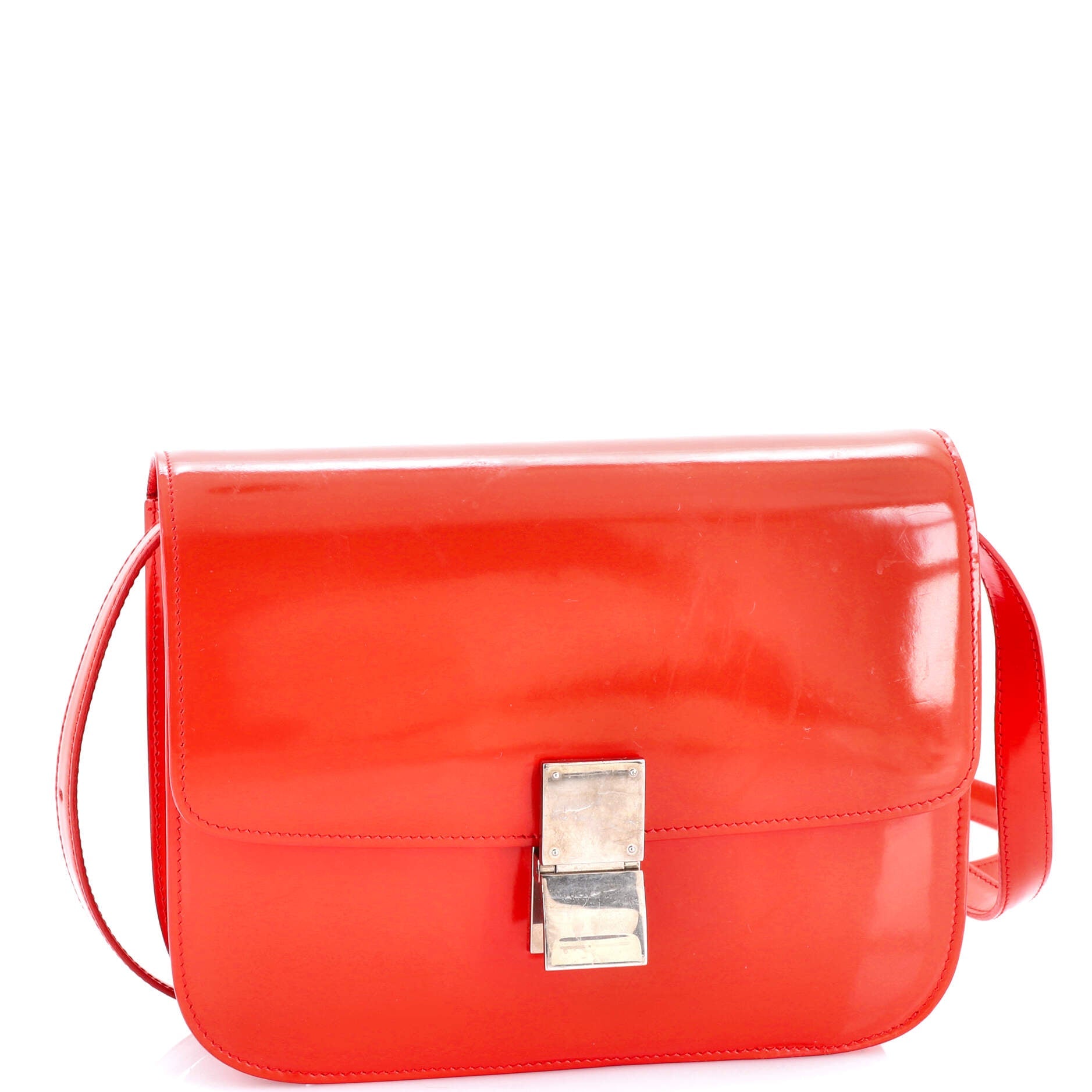 Classic Box Bag Spazzolato Calfskin Medium