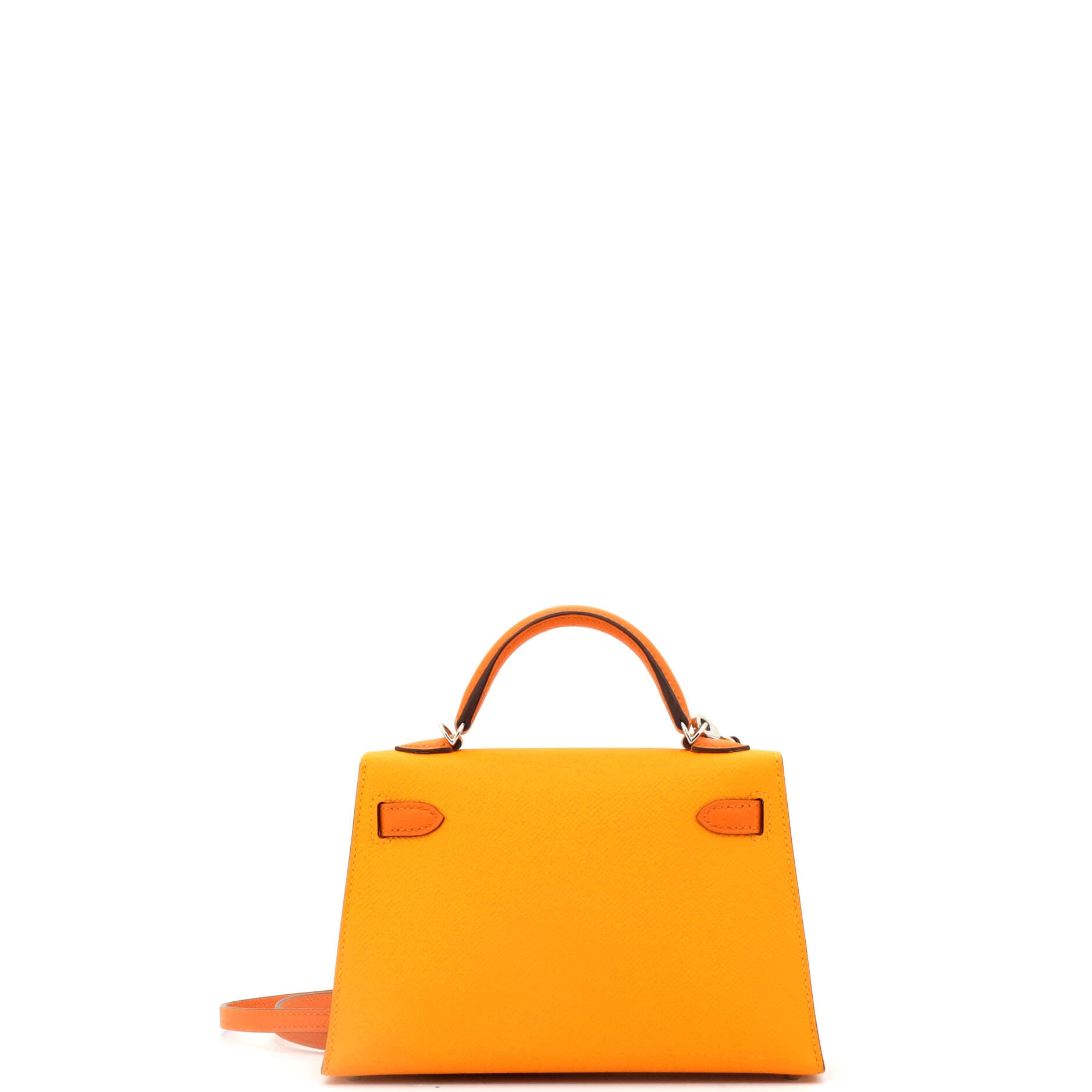 Kelly Mini II Bag Bicolor Epsom with Palladium Hardware 20