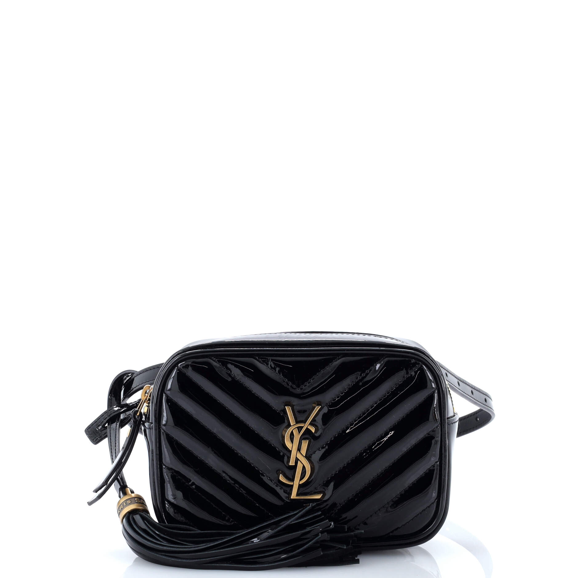 Lou Belt Bag Matelasse Chevron Leather
