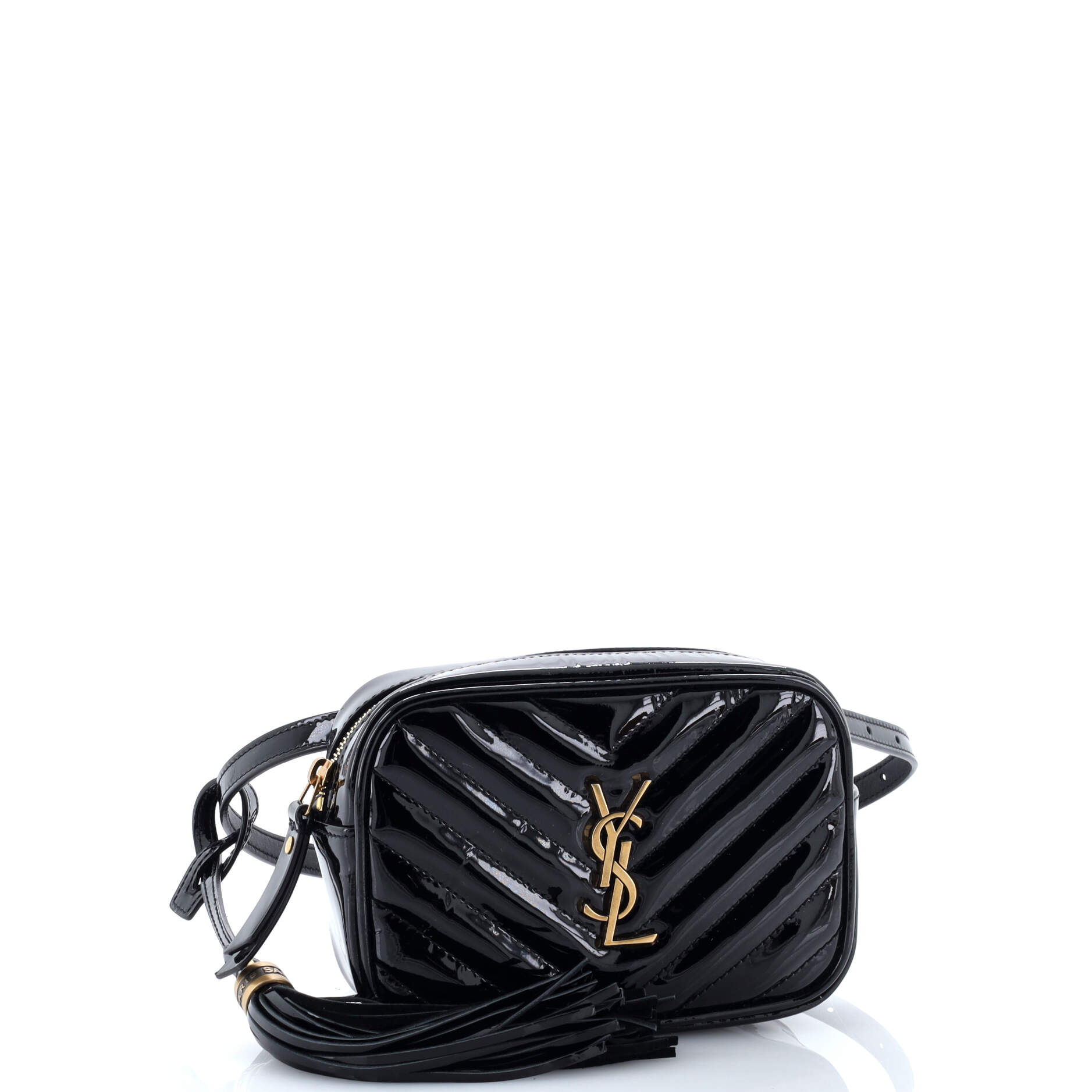 Lou Belt Bag Matelasse Chevron Leather