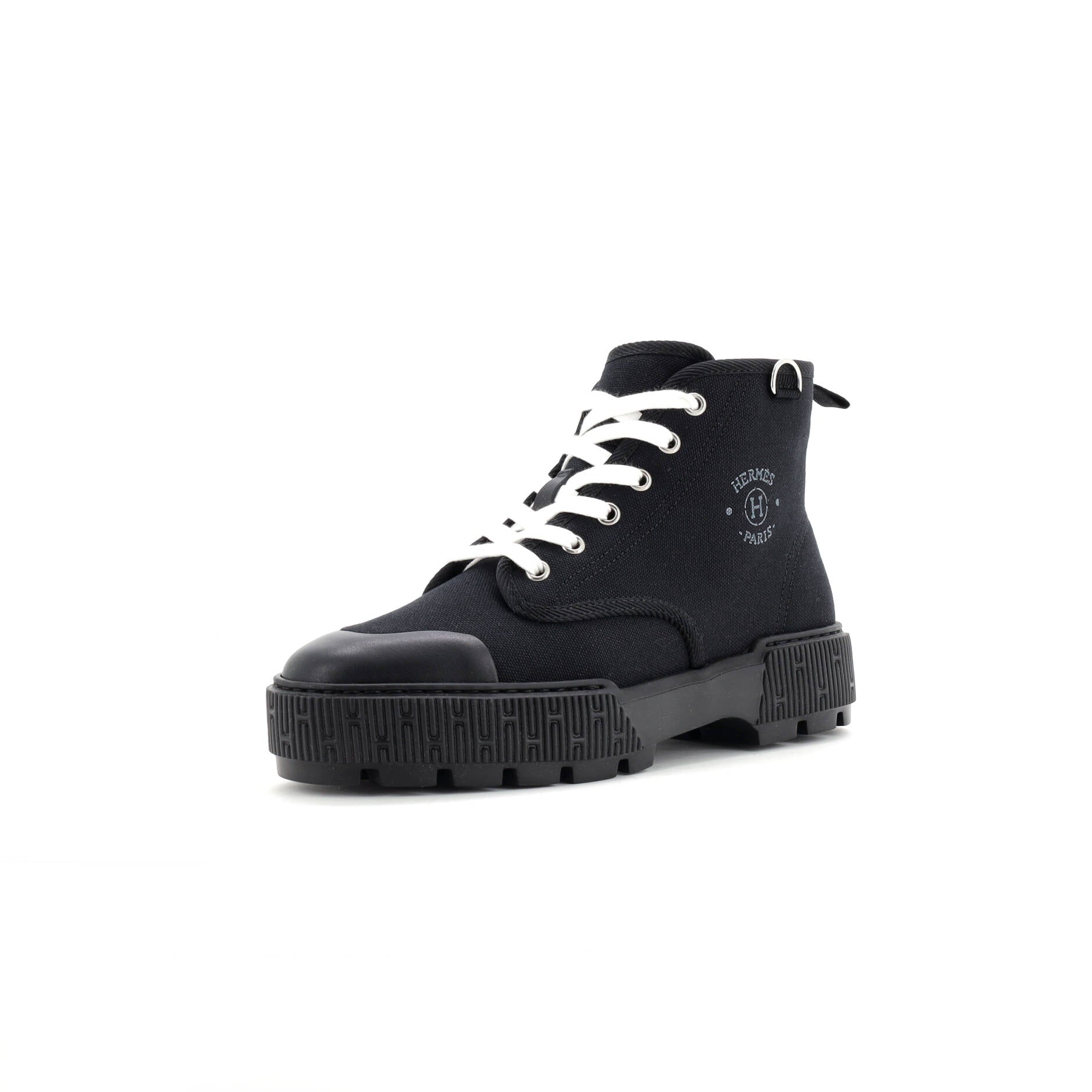 Women's Itineraire Ankle Boots Canvas with Leather