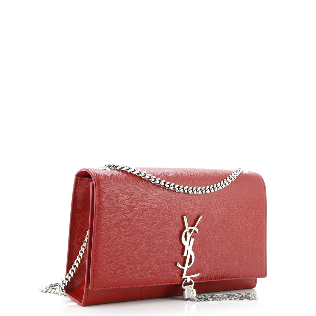 Classic Monogram Tassel Crossbody Bag Leather Medium