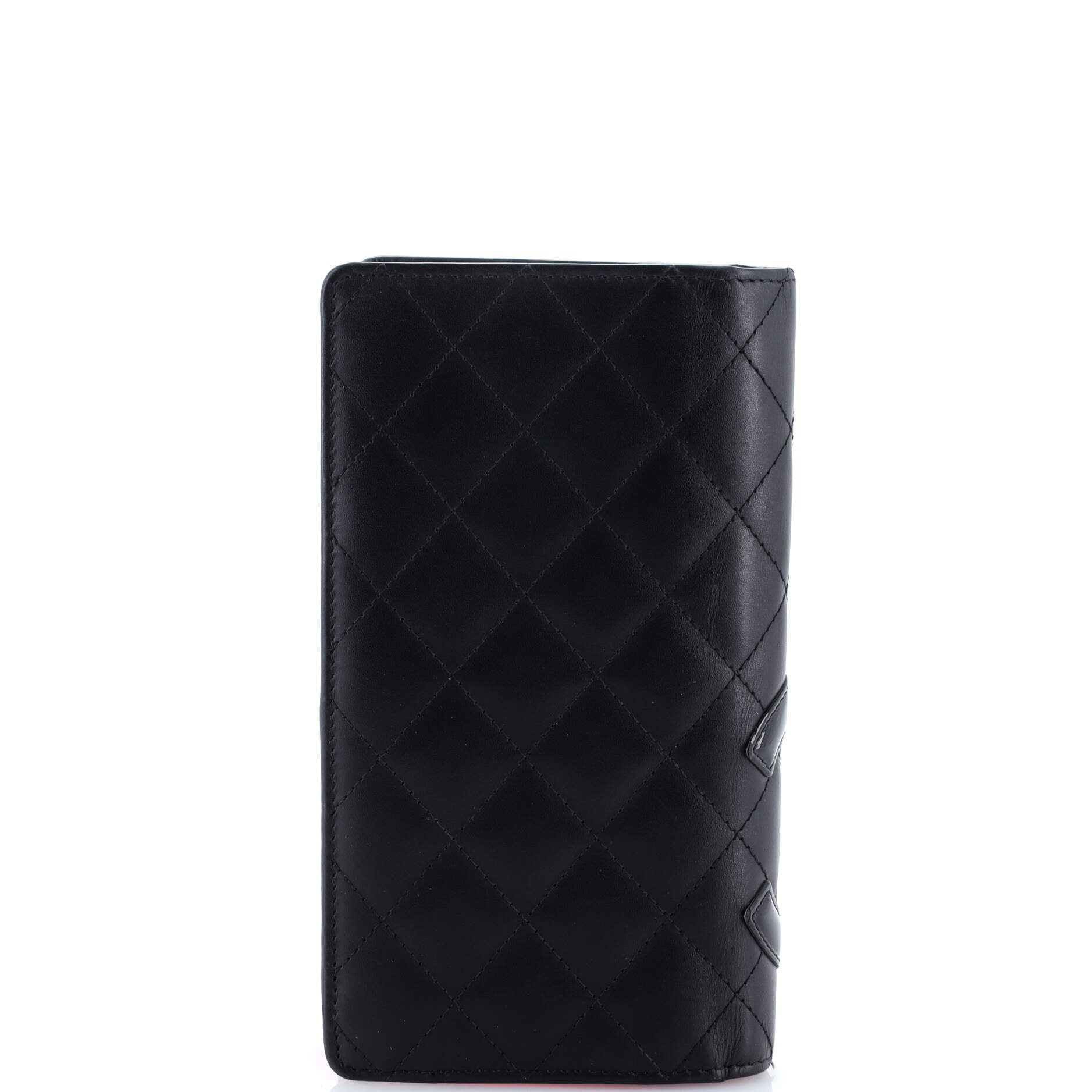 Cambon Bifold Wallet Quilted Lambskin Long