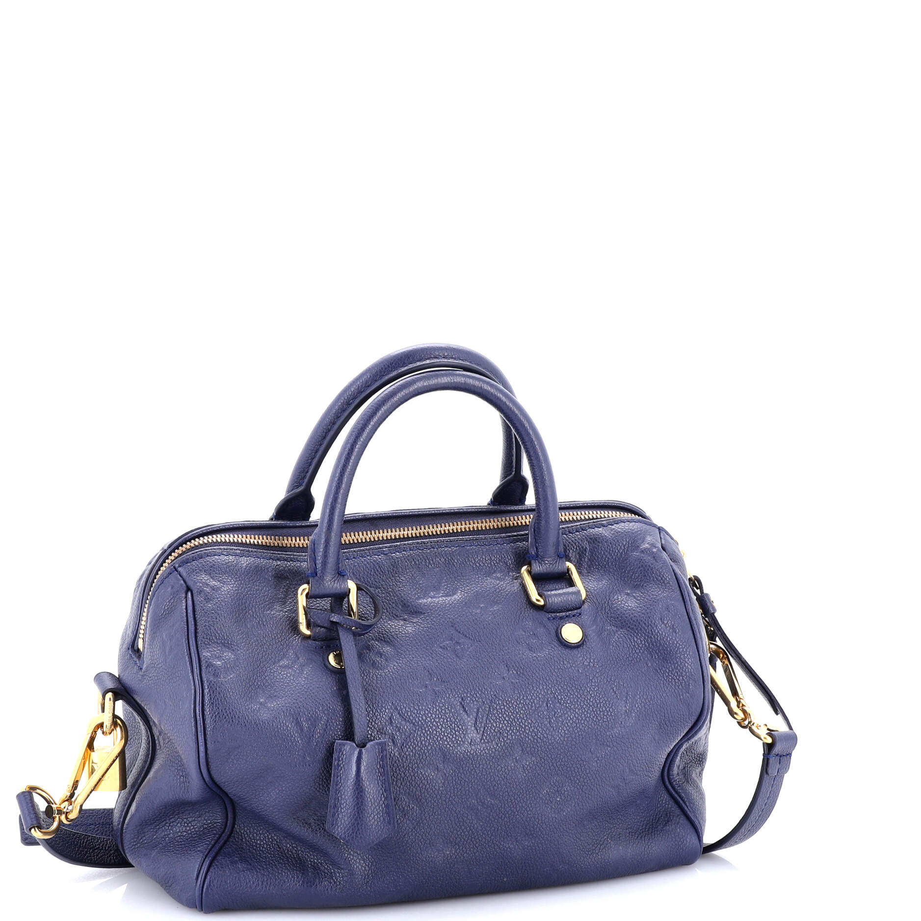 Speedy Bandouliere Bag Monogram Empreinte Leather 25