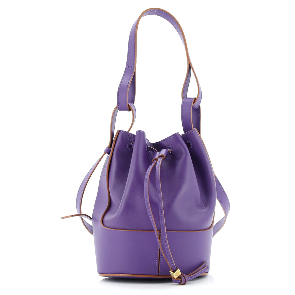 Balloon Bucket Bag Leather Small