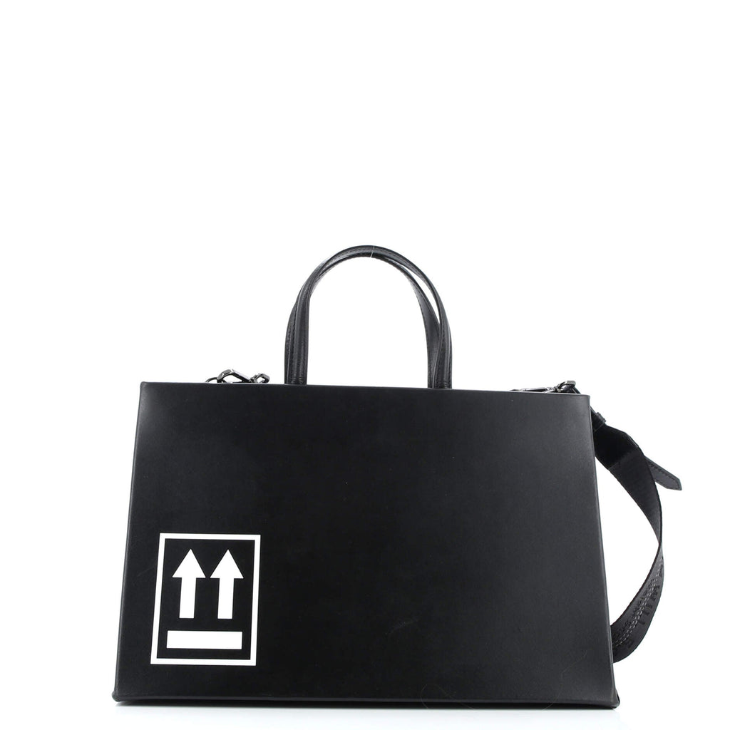 Box Tote Printed Patent Medium