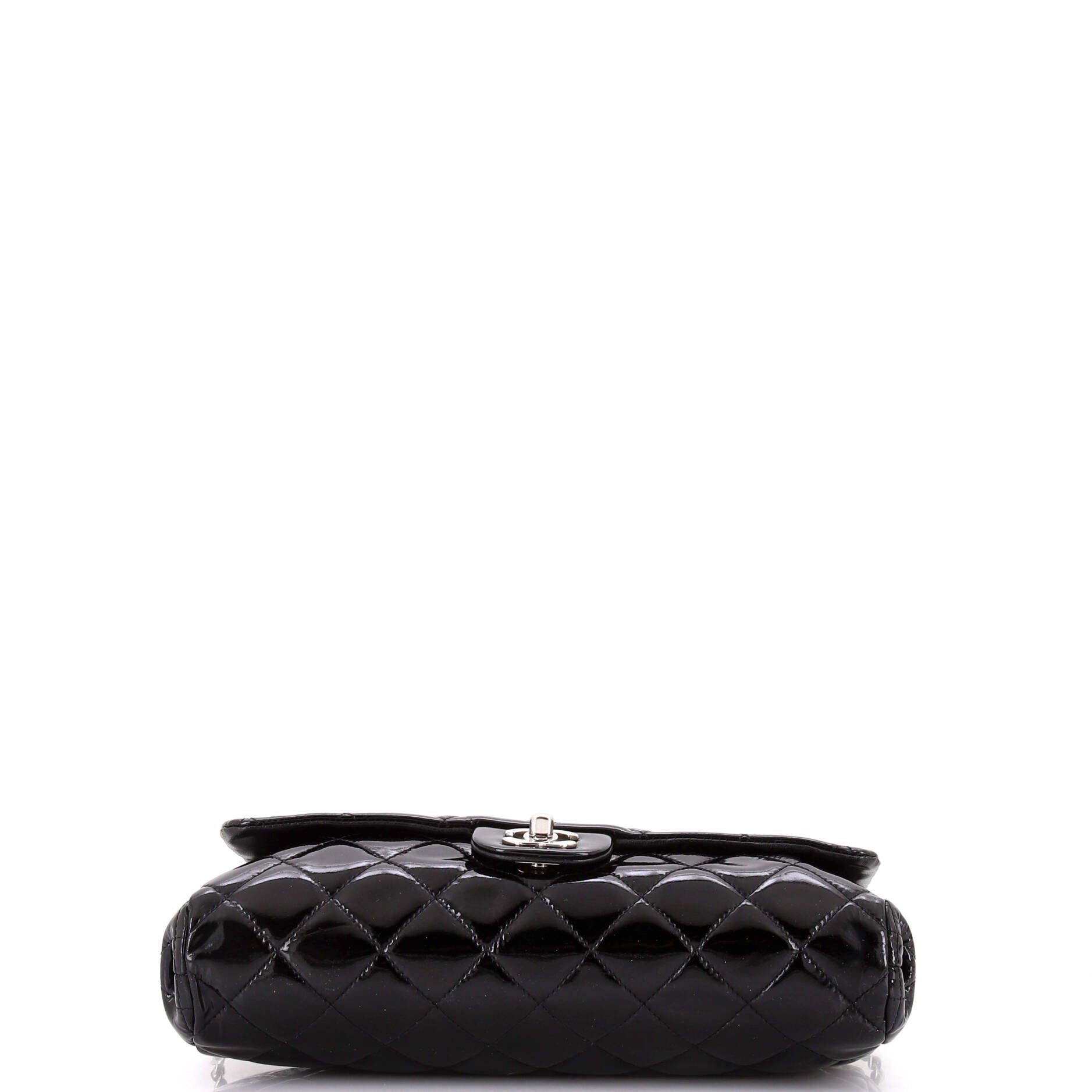 Clutch with Chain Quilted Patent