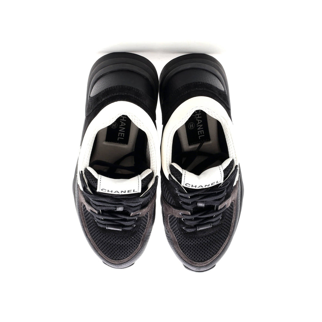 Women's CC Low-Top Sneakers Leather and Mesh