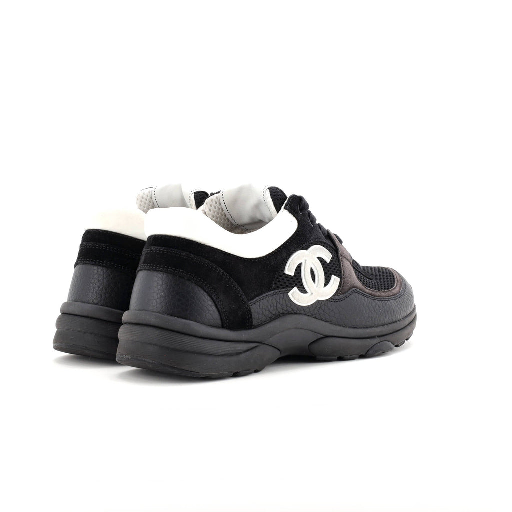 Women's CC Low-Top Sneakers Leather and Mesh