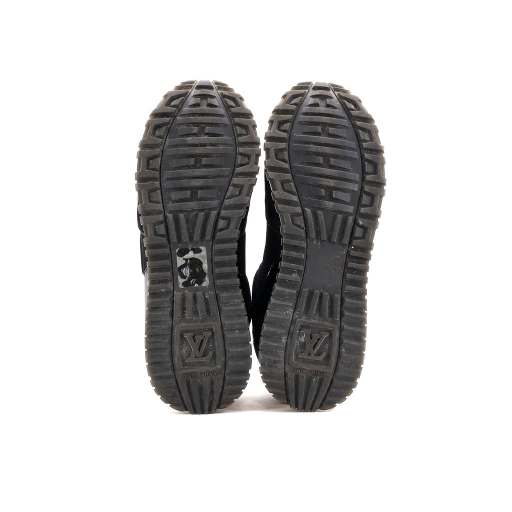 Women's Run Away Sneakers Mesh with Monogram Canvas and Suede
