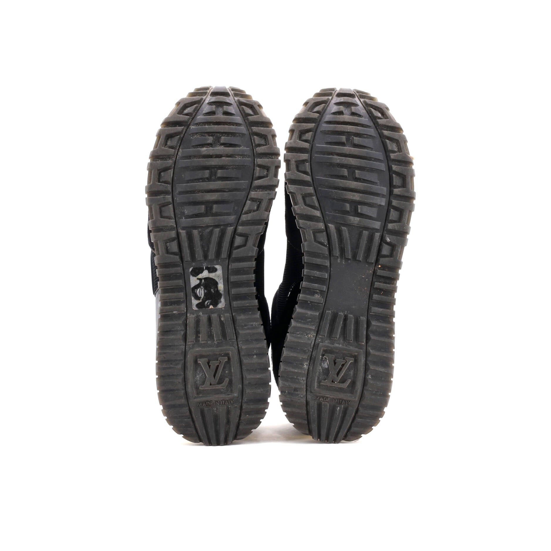 Women's Run Away Sneakers Mesh with Monogram Canvas and Suede