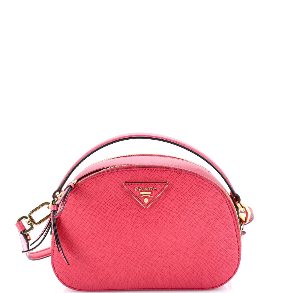 Odette Top Handle Bag Saffiano Leather Small