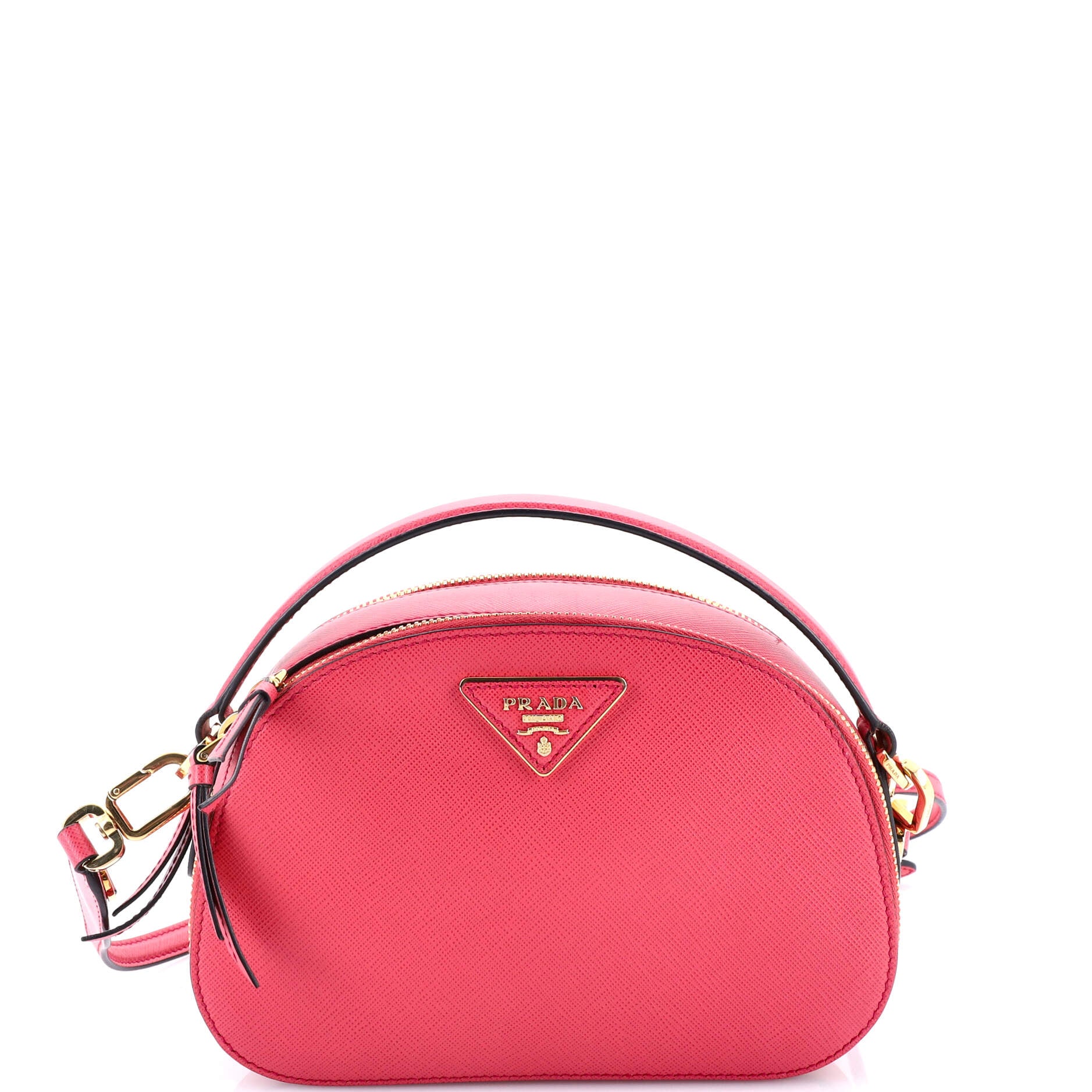 Odette Top Handle Bag Saffiano Leather Small