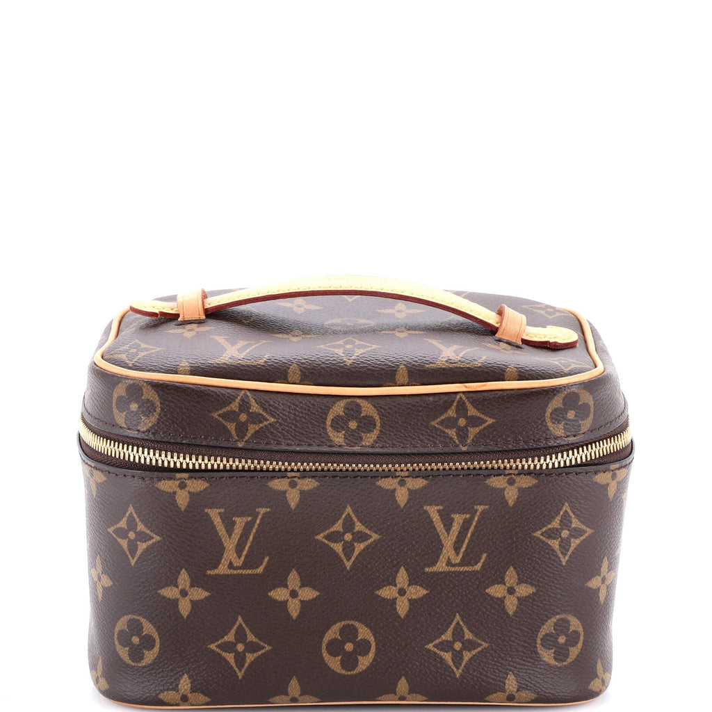 Nice Vanity Case Monogram Canvas Mini