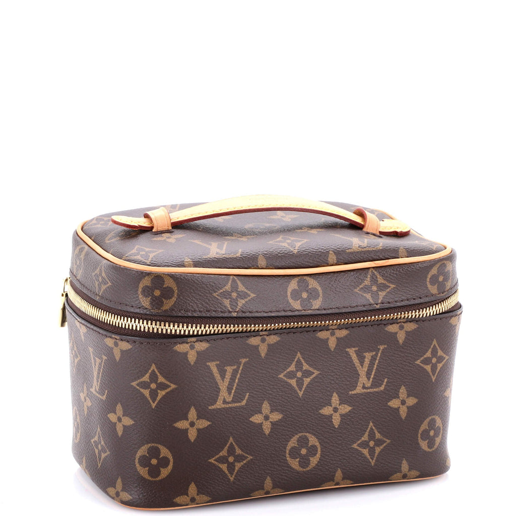 Nice Vanity Case Monogram Canvas Mini