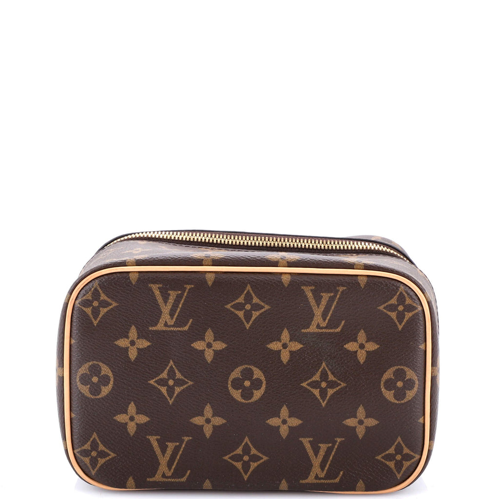 Nice Vanity Case Monogram Canvas Mini