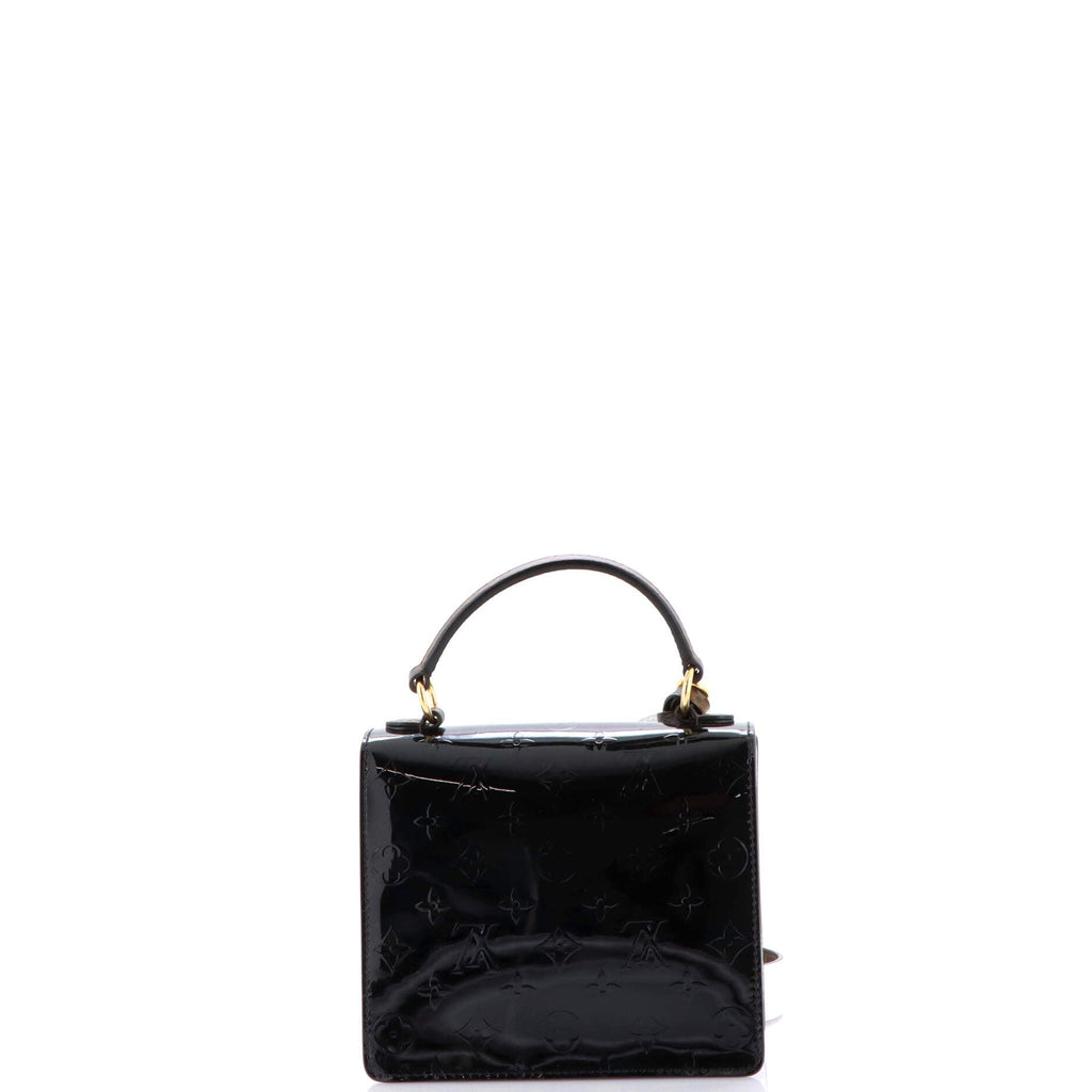 Spring Street NM Handbag Monogram Vernis with Monogram Canvas and Epi Leather