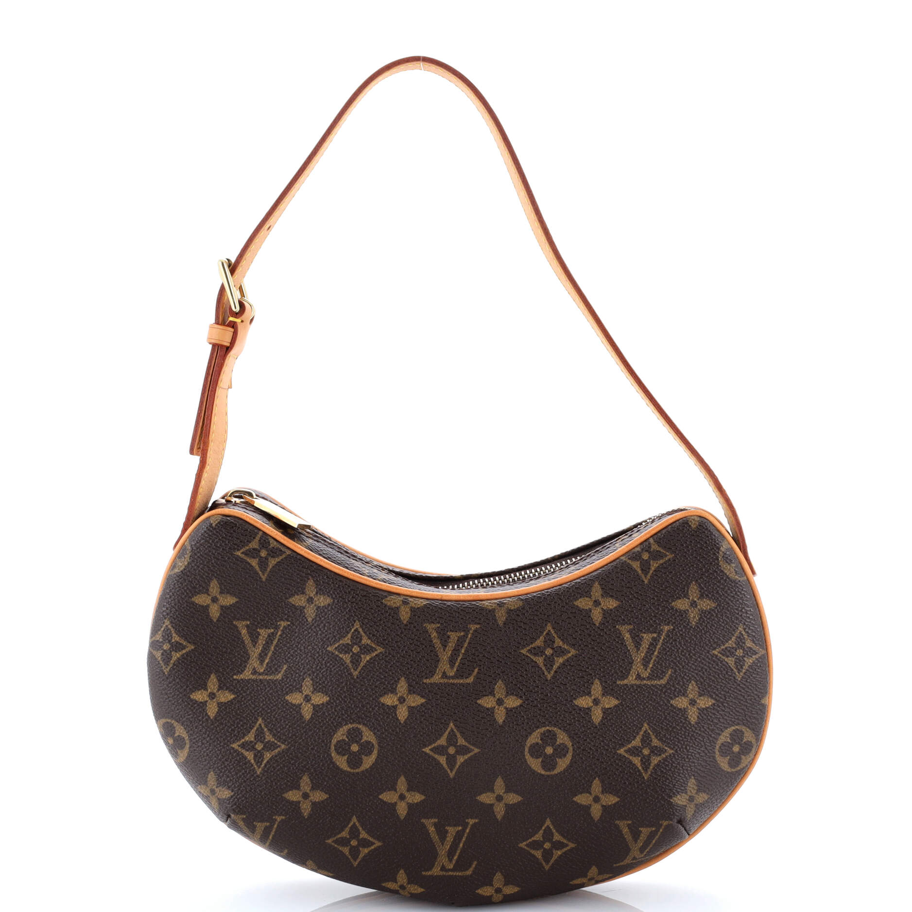 Croissant Handbag Monogram Canvas PM