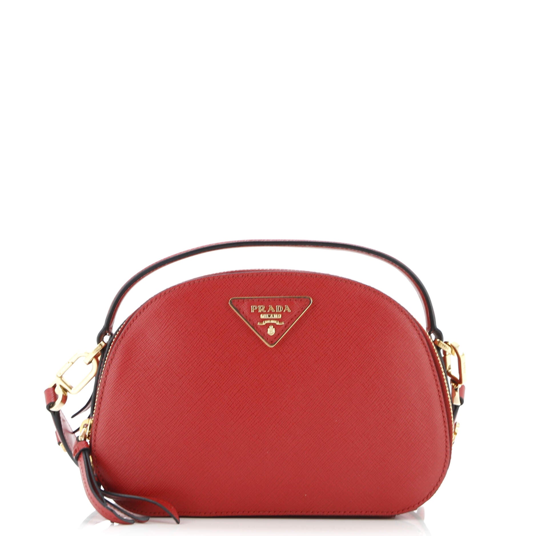Odette Top Handle Bag Saffiano Leather Small