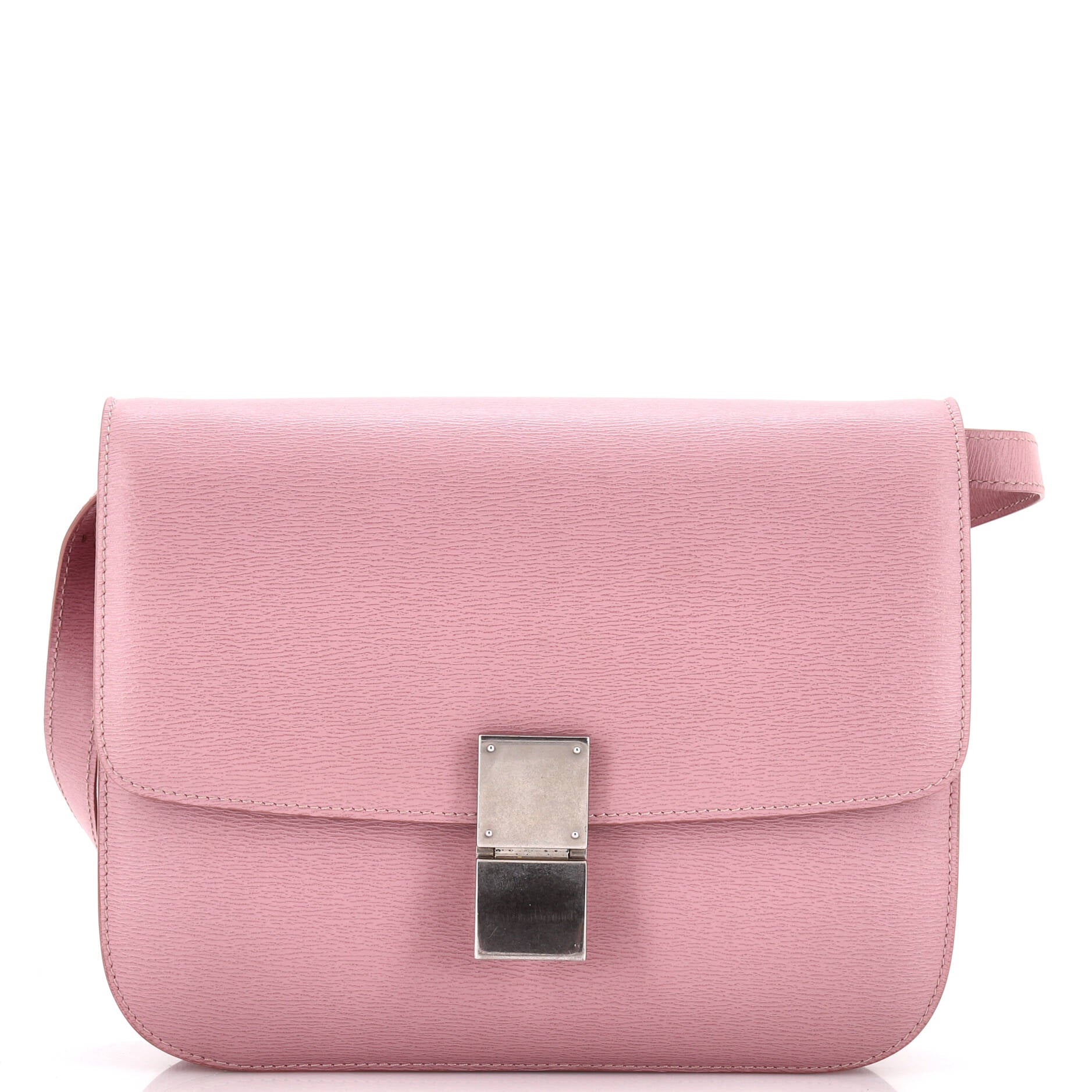 Classic Box Bag Grainy Leather Medium