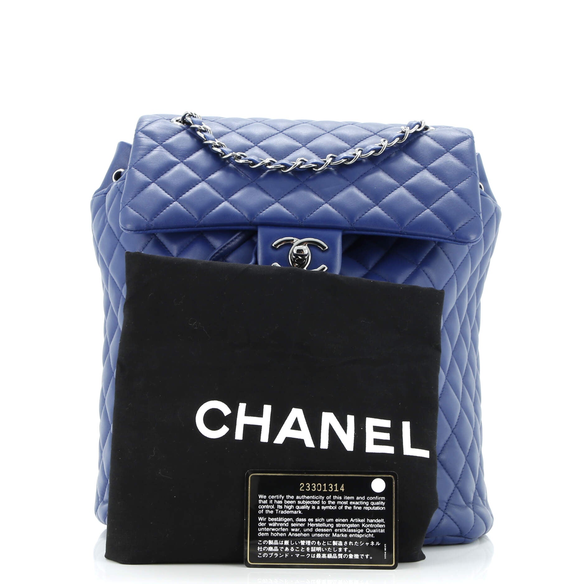Urban Spirit Backpack Quilted Lambskin Large