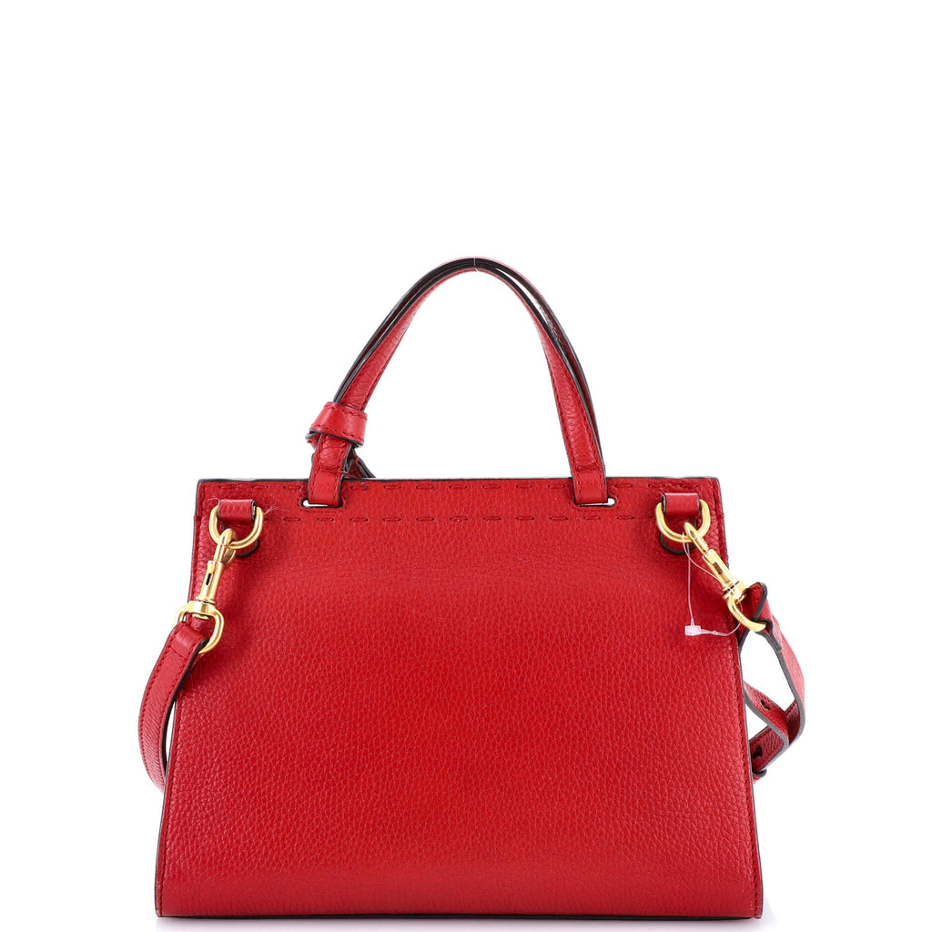 GG Marmont Top Handle Bag Leather Mini