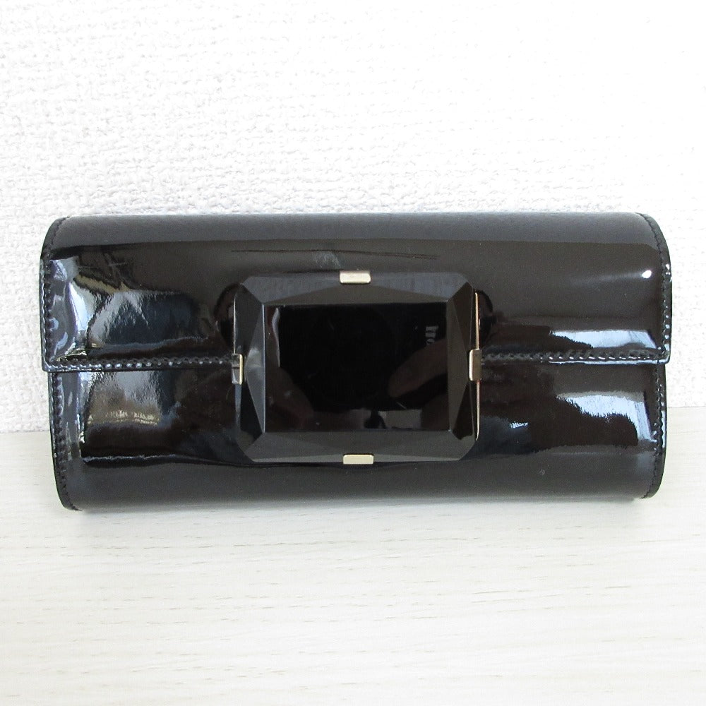 Gucci Patent Leather Clutch Bag