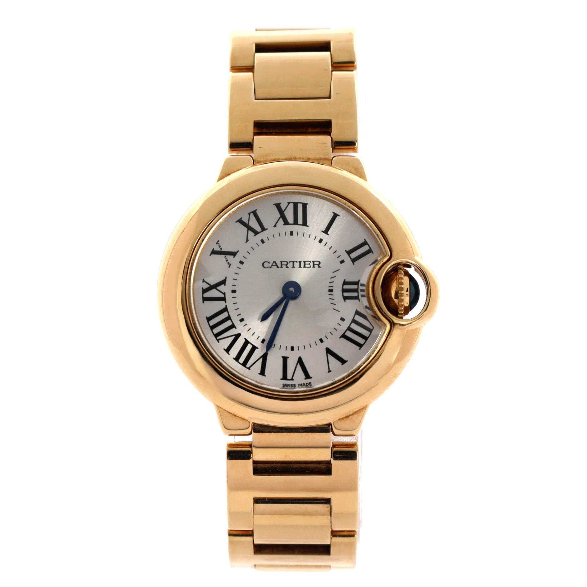 Ballon Bleu de Cartier Quartz Watch Yellow Gold 28