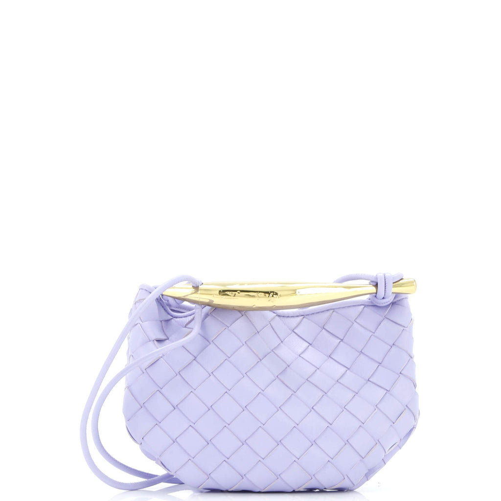 Sardine Top Handle Bag Intrecciato Nappa Mini