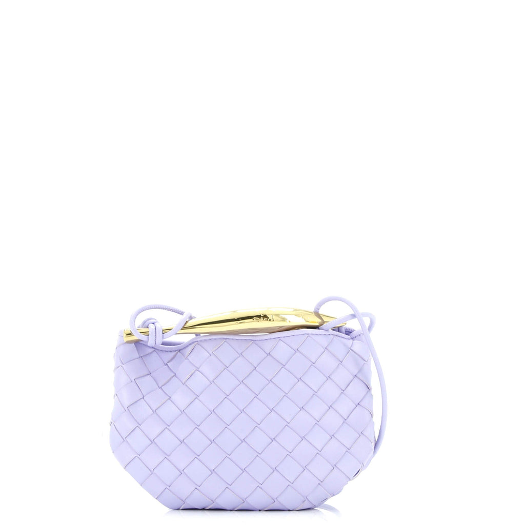 Sardine Top Handle Bag Intrecciato Nappa Mini