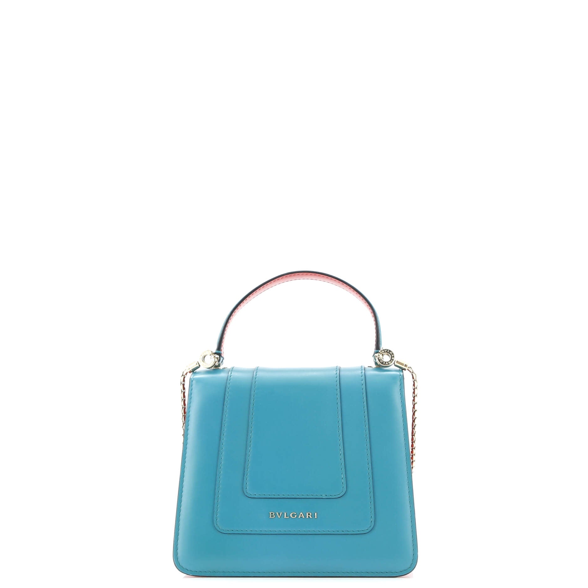 Serpenti Forever Top Handle Bag Leather Small