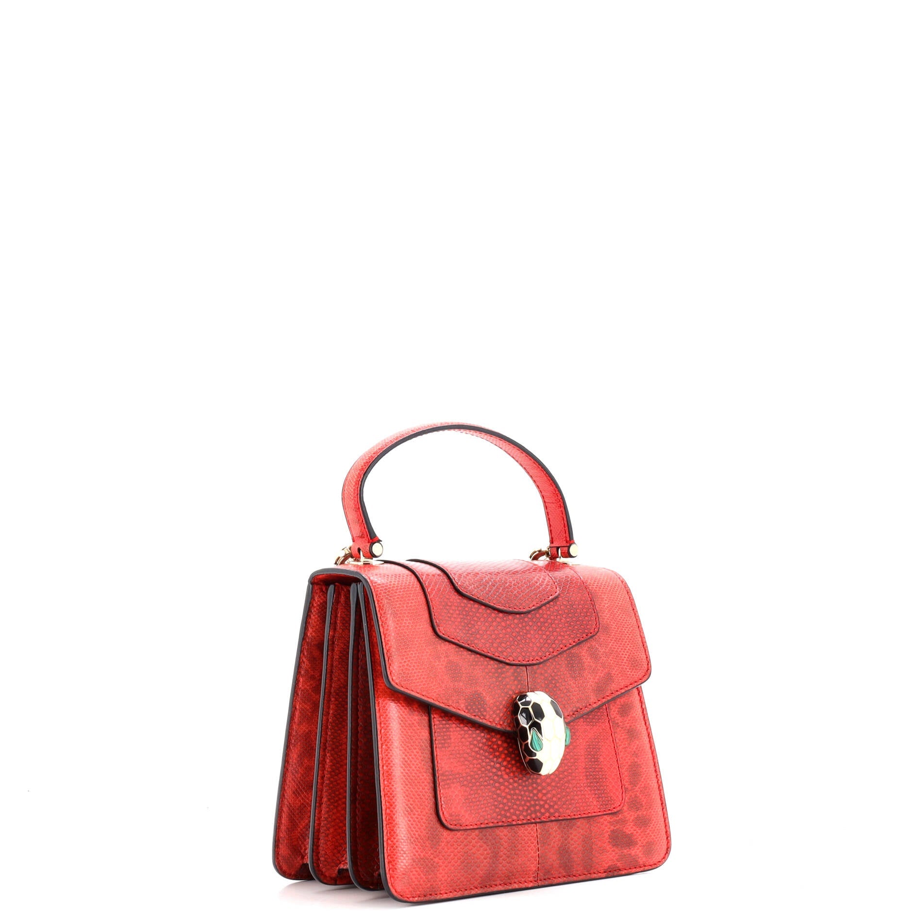 Serpenti Forever Top Handle Bag Karung Small