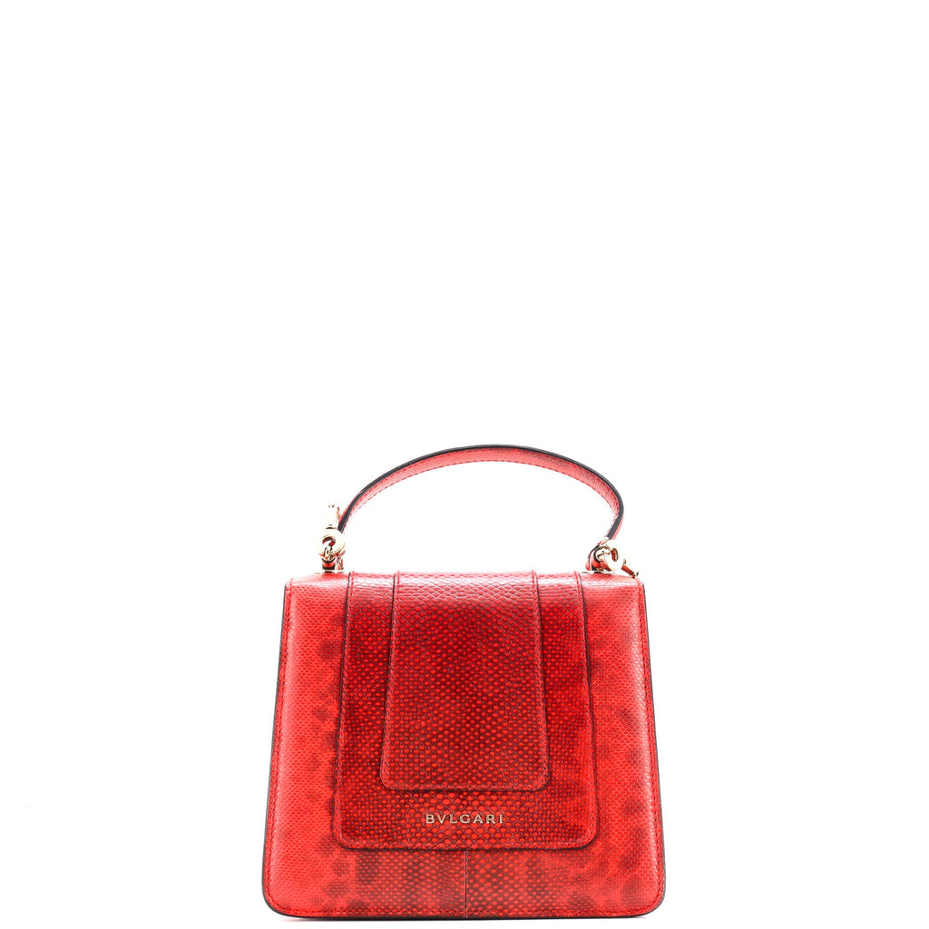 Serpenti Forever Top Handle Bag Karung Small