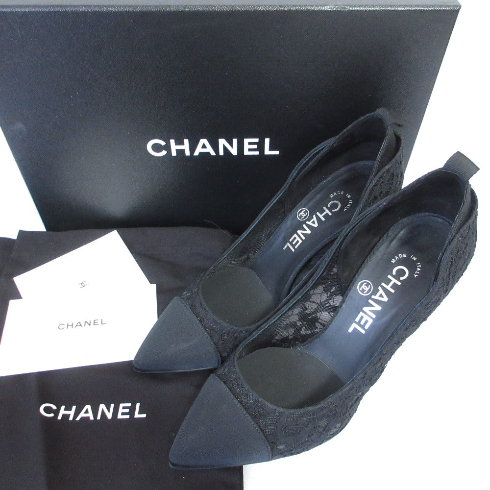 Chanel 20A Lace Pumps