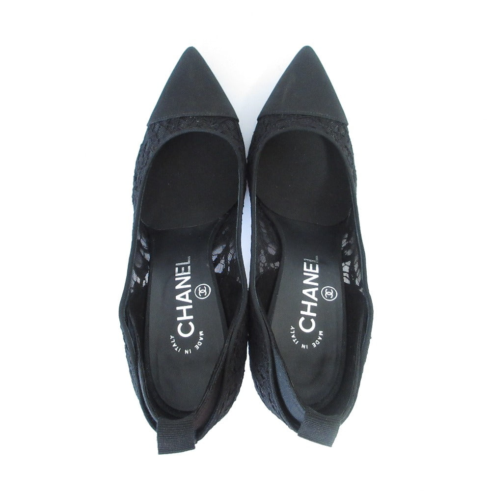 Chanel 20A Lace Pumps