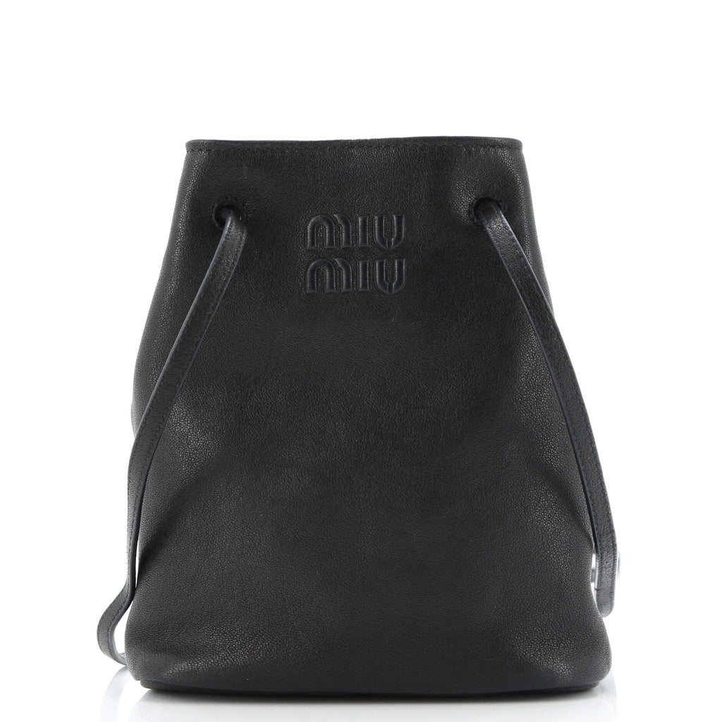 Aviator Bucket Bag Leather Mini