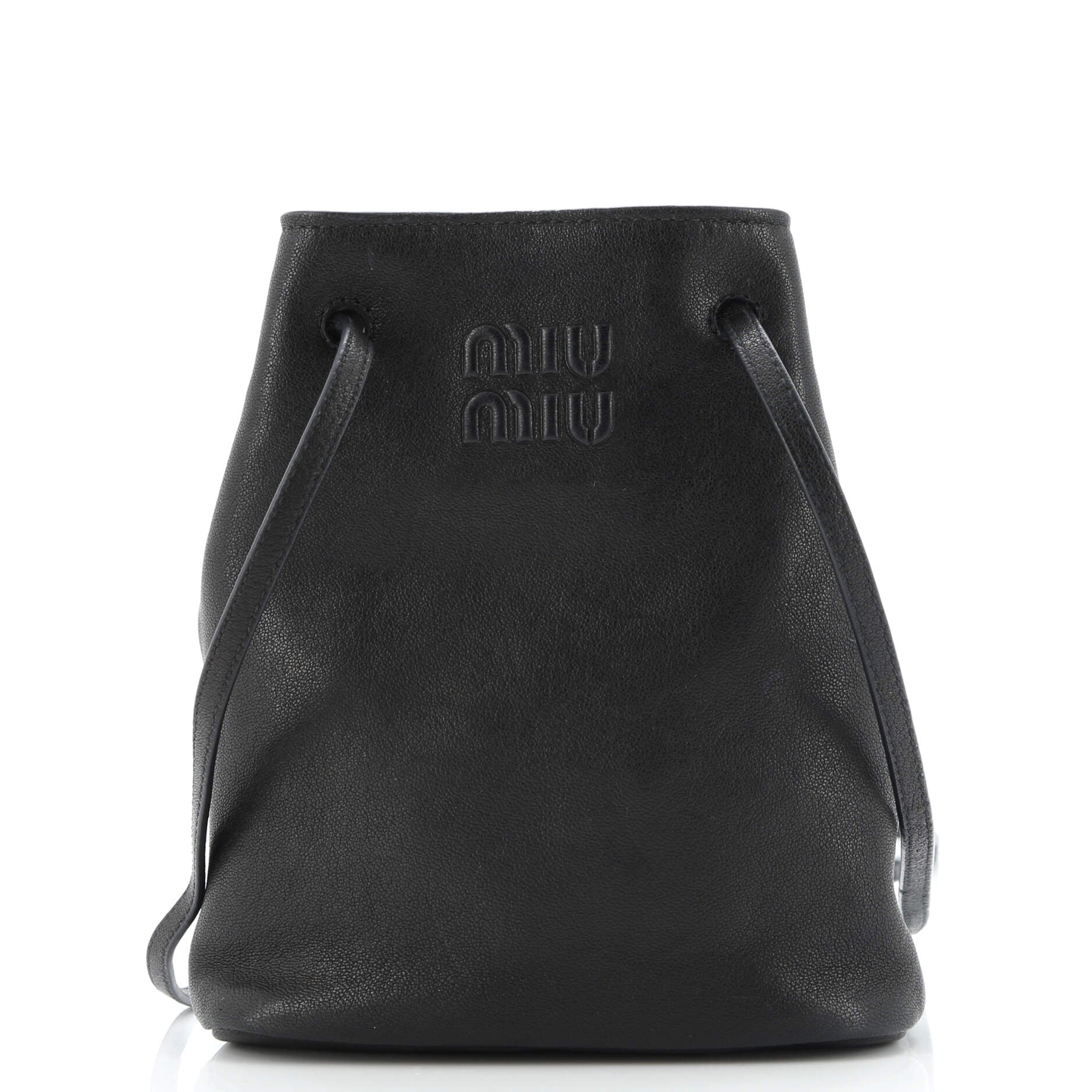 Aviator Bucket Bag Leather Mini