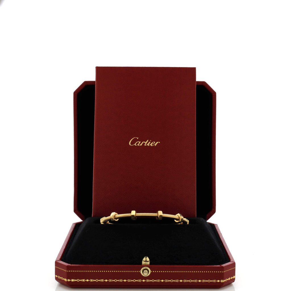 Ecrou de Cartier Bracelet 18K Yellow Gold