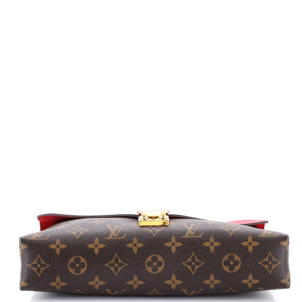 Pallas Chain Shoulder Bag Monogram Canvas and Calfskin