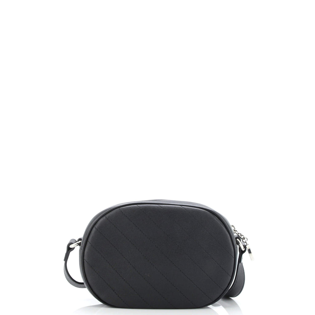 Blondie NM Camera Shoulder Bag Diagonal Quilted Leather Small