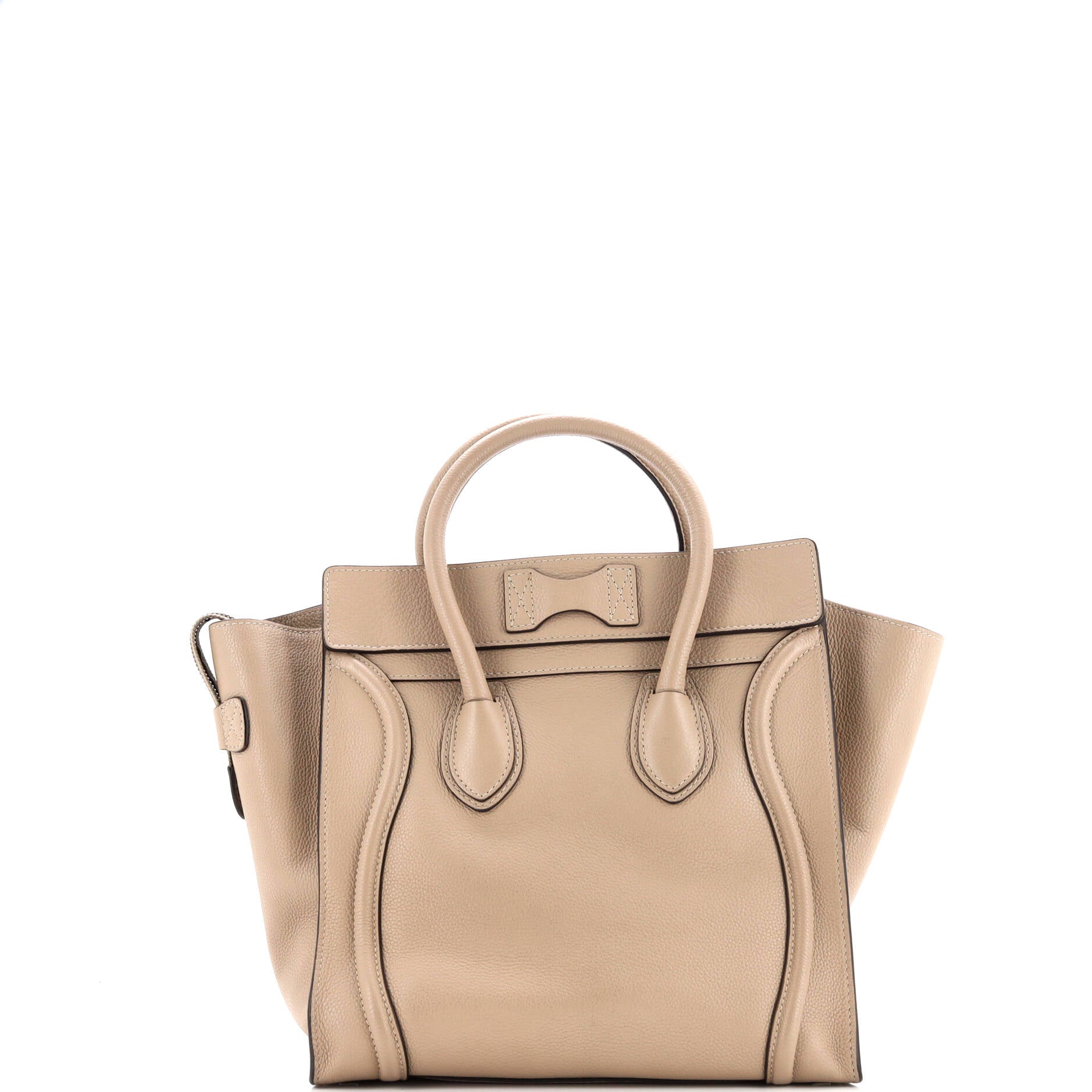 Luggage Bag Grainy Leather Mini