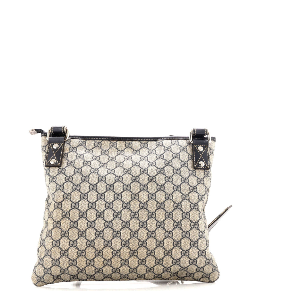 Web Loop Flat Messenger GG Coated Canvas Large