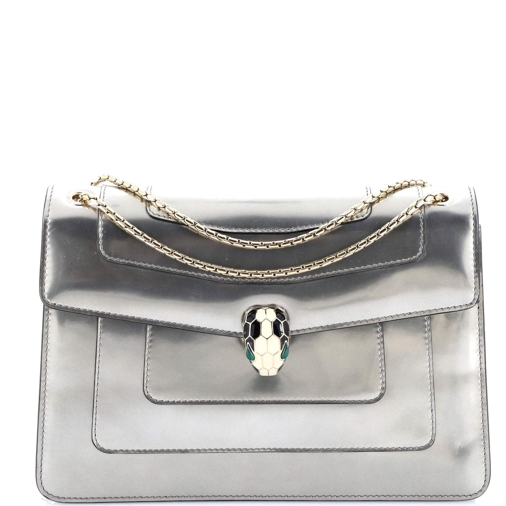 Serpenti Forever Shoulder Bag Patent Medium