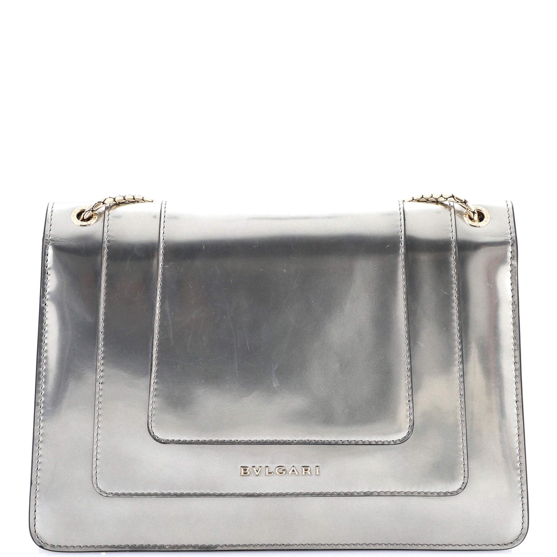 Serpenti Forever Shoulder Bag Patent Medium